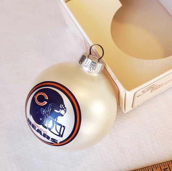 Vntg NFL Chicago Bears Ornament Topperscott in box - Picture 7 of 12